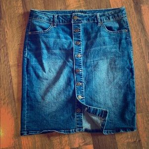 Size 12 jean skirt